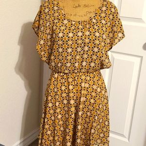 NWOT BAR III Geometric Dress Size Large